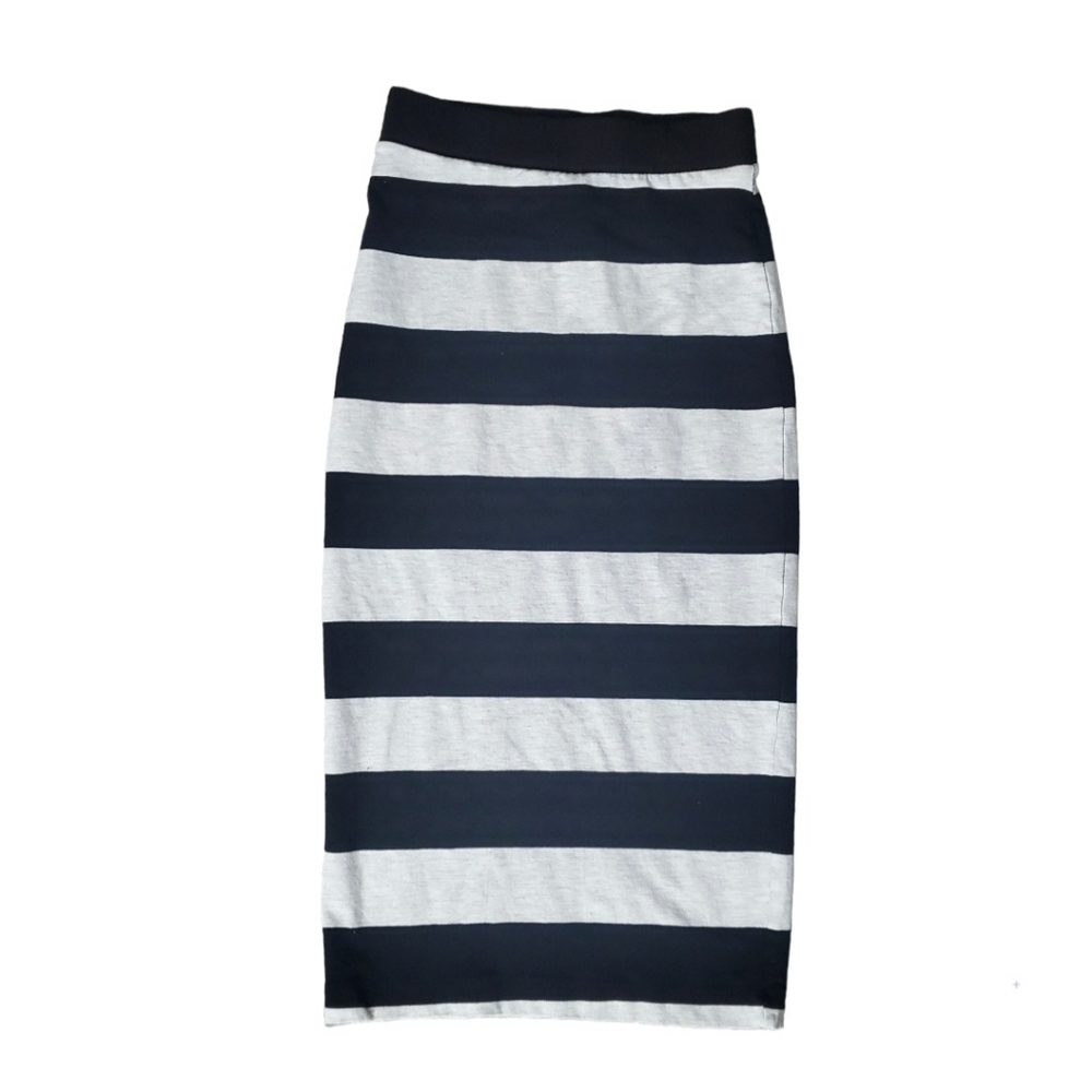 H&M Divided Striped Pencil Skirt XS
